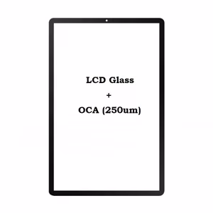Välimine ekraaniklaaas Pro+ Apple iPad Pro 12.9 2018 (2020) jaoks, must, klaas + OCA XH 250um