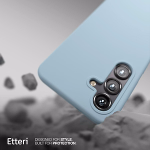 Etteri Silikoon Mag ümbris for Samsung Galaxy S25 helesinine