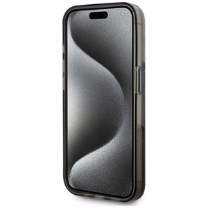 Karl Lagerfeld Liquide Glitter Monogram Gradient iPhone 15 Pro Max Ümbris - Must