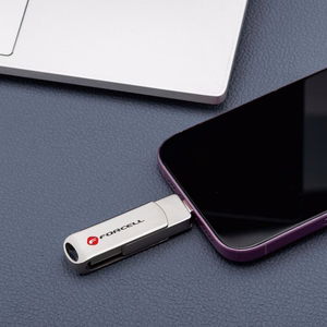 Pendrive 32GB USB 3.2 Gen 1 (USB A) Forcell F-Data Metal hõbedane