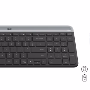 Logitech Slim juhtmevaba komplekt MK470