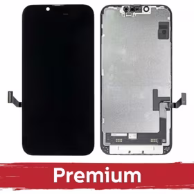 LCD ekraan ühilduv iPhone 14 must (SOFT OLED / Stable / Premium) *Self-Diagnosable*