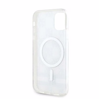 DKNY IML Checkered Mono Pattern & Printed Stripes MagSafe ümbris jaoks iPhone 11 / Xr - beige