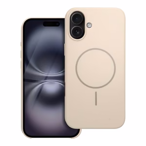 Ümbris jaoks iPhone 16 PLUS Premium Läikiv Mag Kate compatible koos MagSafe and Camera Control button valge