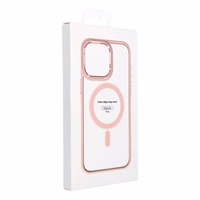 COLOR EDGE MAG COVER Ümbris compatible with MagSafe jaoks SAMSUNG S25 roosa