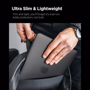 Spigen AirSkin ümbris MacBook Pro 16" 2021 / 2023 / 2024 / 2025 / 2026 jaoks – poolläbipaistev