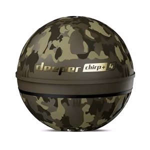 Deeper Smart Sonar CHIRP+ 4 – heidetav Wi-Fi kalaleidja, roheline/pruun
