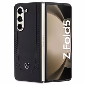 Mercedes Leather Urban ümbris jaoks Samsung Galaxy Z Fold 5 - must