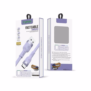 T-PHOX CABLE BOLD USB/LIGHTNING 3A SKY BLUE