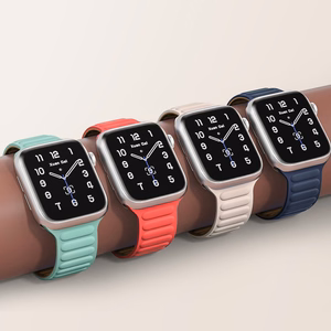 Magnetiline rihm Magnetiline rihmarihm Apple Watch 41mm jaoks - punane