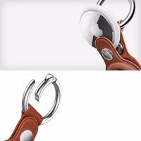 Tech-Protect NaturalFit Ümbris jaoks Apple AirTag 1/2 - Brown