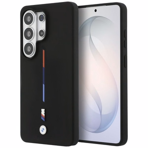 BMW M Silikoonist Tricolor Line MagSafe Ümbris Samsung Galaxy S26 Ultra - must