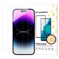 Wozinsky Karastatud klaas 2-Pack jaoks iPhone 17 Pro / 16 Pro