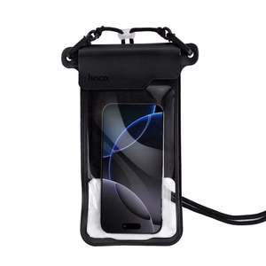 Waterproof Ümbris jaoks mobile phone Hoco BAG31 must