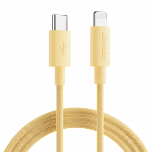 USB kaabel Joyroom S-1024M13 kollane Type-C / Lightning 100cm (kuni 20W)