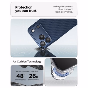 Spigen Liquid Air ümbris mudelile iPhone 18 Pro / 17 Pro – värv: tumesinine