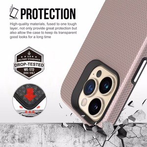Vmax Triangle case for iPhone 14 Pro 6,1" rose gold