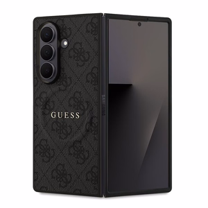 GUESS ümbris jaoks SAMSUNG Z Fold7 GUHMZFD7P4MSEGCK (Magnetic 4G PU W/ Classic) must