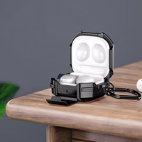 DUX DUCIS SECG - protective ümbris jaoks Samsung Galaxy Buds Live/Buds PRO/Buds2/Buds2 Pro Ümbris must