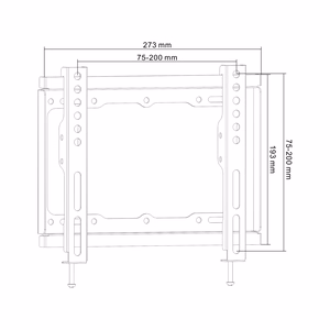 LP34-22F universaalne seinakinnitus 13–42-tollistele LED-teleritele