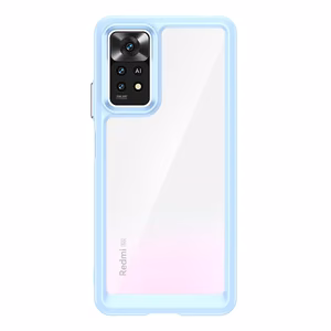 Outer Space Ümbris jaoks Xiaomi Poco X5 5G / Redmi Note 12 5G cover with a flexible frame sinine