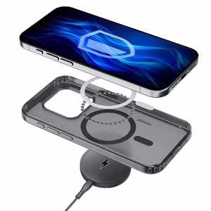 Ümbris 3mk Frosty MagCase Apple iPhone 16 Pro Max must