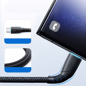 Joyroom Starry Series SA32-CC3 USB-C / USB-C kaabel 60W 1m - must