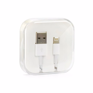 Kaabel USB A to Lightning 1A HD4 BOX 1 m valge