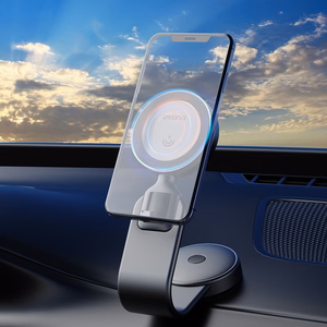 Dudao F21 Pro 15W MagSafe Induktiivne Car Laadija - must