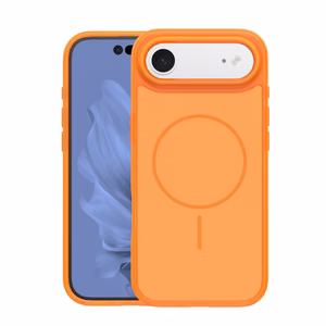 Frame Thin Mag ümbris for iPhone 17 Air 6,6" oranž