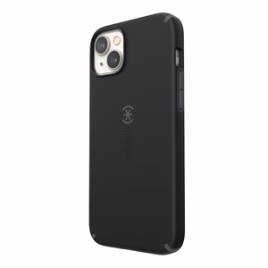 Speck CandyShell Pro + MagSafe ümbris seadmele iPhone 14 Plus, Microban mikroobivastase kaitsega, Black / Slate Grey värvikombinatsioon