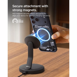 SPIGEN EF151MS ESSENTIAL MAGNETIC MAGSAFE WIRELESS CHARGER 15W must