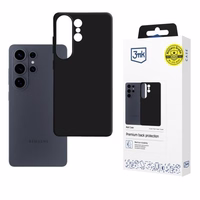 3mk Matt ümbris Samsung Galaxy S26 Ultra jaoks - matt must