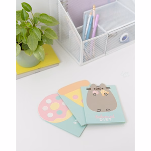 Pusheen Foodie kirjutusvahendite komplekt, 6 tk