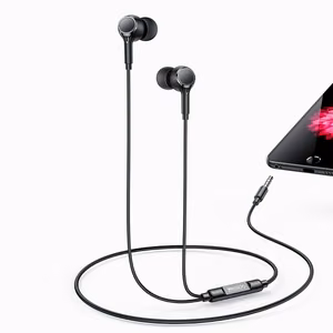 Yesido Earphones YH53 with microphone black