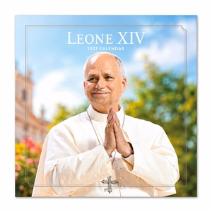 Wall calendar for 2027 Pope Leo XIV 30x30 cm
