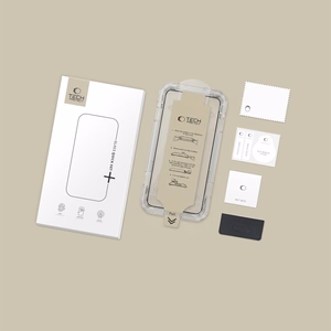 Tech-Protect Quick Set AR+ peegeldusvastane klaas Samsung Galaxy S26+, must