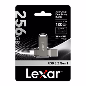 Pendrive Lexar Dual Type-C and Type-A USB 3.1 256GB