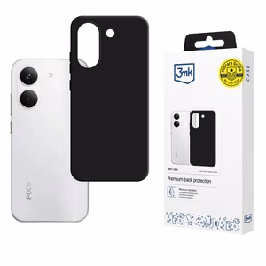 3mk Matt ümbris Xiaomi Poco X8 Pro jaoks, must