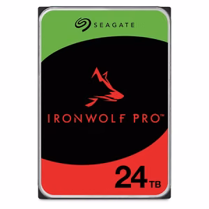 SEAGATE IronWolf Pro 24TB SATA 512 MB 7200 rpm Discs/Heads 10/20 3,5" ST24000NT002 (HDD)