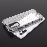 Samsung Galaxy A13 5G läbipaistev geelraamiga soomustatud kate Samsung Galaxy A13 5G jaoks