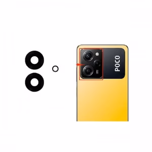 Rear Camera Lens Ühildub Xiaomi Poco X5 Pro 5G rear camera lens (3pcs)