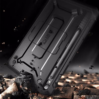 Unicorn Beetle Pro Supcase Ümbris jaoks Samsung Galaxy Tab S9 11.0 / S9 FE / S10 FE / S10 Lite 10.9 X710 / X716B / X510 / X516B / X520 / X526 / X400 / X406B - Must