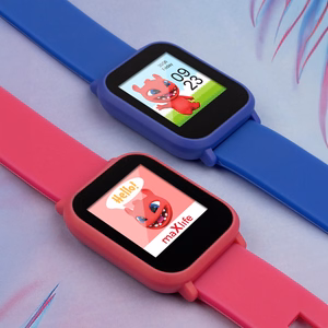 Smart Watch jaoks Kids Maxlife Smartwatch Kids MXSW-200 roosa
