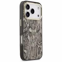 Guess Python Pattern MagSafe Ümbris jaoks iPhone 17 Pro - Brown