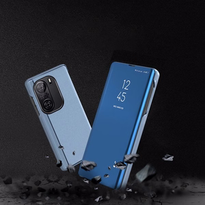 Clear View Case cover for Xiaomi Redmi K40 Pro+ / K40 Pro / K40 / Poco F3 pink