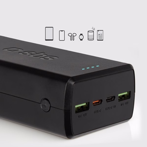 Powerbank SBS TTBB30000PD20K 30000 mAh 2 x USB-C 2 x USB-A - black