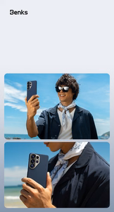 Benks Magnetic Armor Tint Kevlar 1000D (B048) for Samsung Galaxy S26 sinine