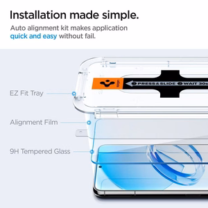 SPIGEN закалённое стекло GLAS.TR EZ FIT 2 шт. для Samsung S23 прозрачное