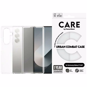 CARE by PanzerGlass Flagship Urban Combat Ümbris jaoks Samsung Galaxy Z Fold 7 - Läbipaistev
